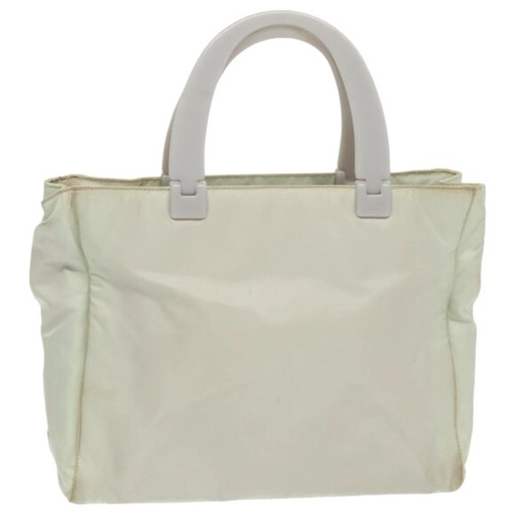 PRADA Hand Bag Nylon Gray Auth fm3988 - Picture 1 of 16
